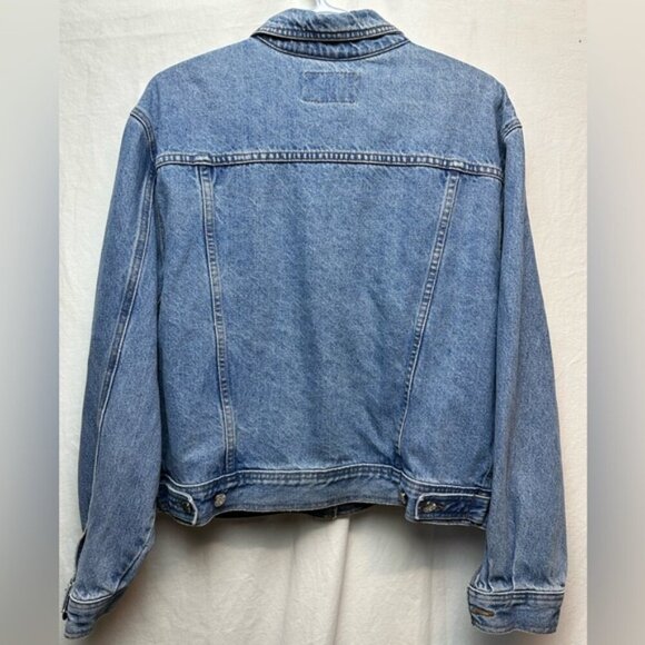 Vintage Denim Jacket sz M - Picture 3 of 4